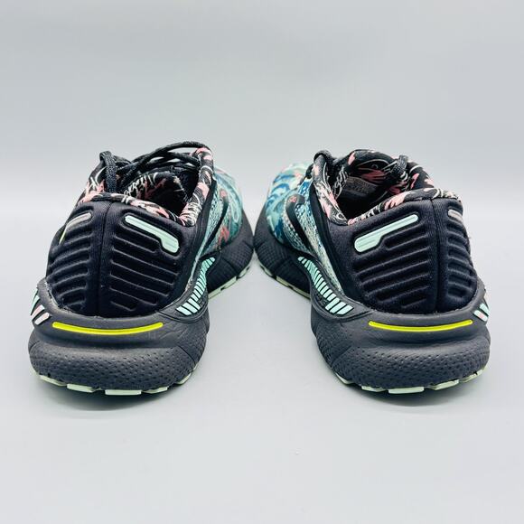 Brooks Shoes Womens 7.5 Multicolor Graffiti Adrenaline GTS 22 Running Sneakers - Picture 6 of 10